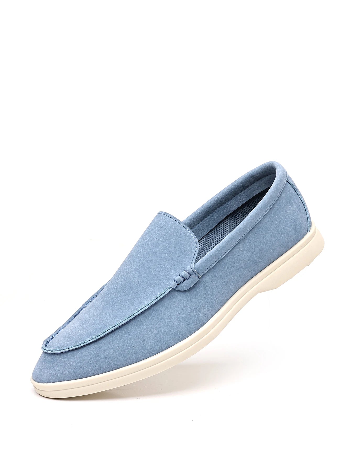 The Santorini Suede Loafers
