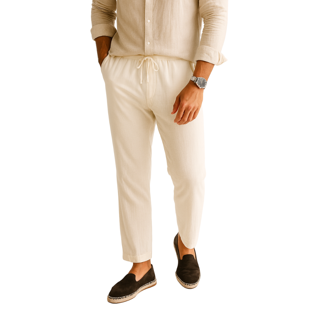 The Cannes Linen Trousers