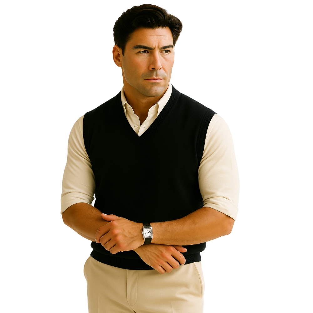 The Oxford Wool Vest