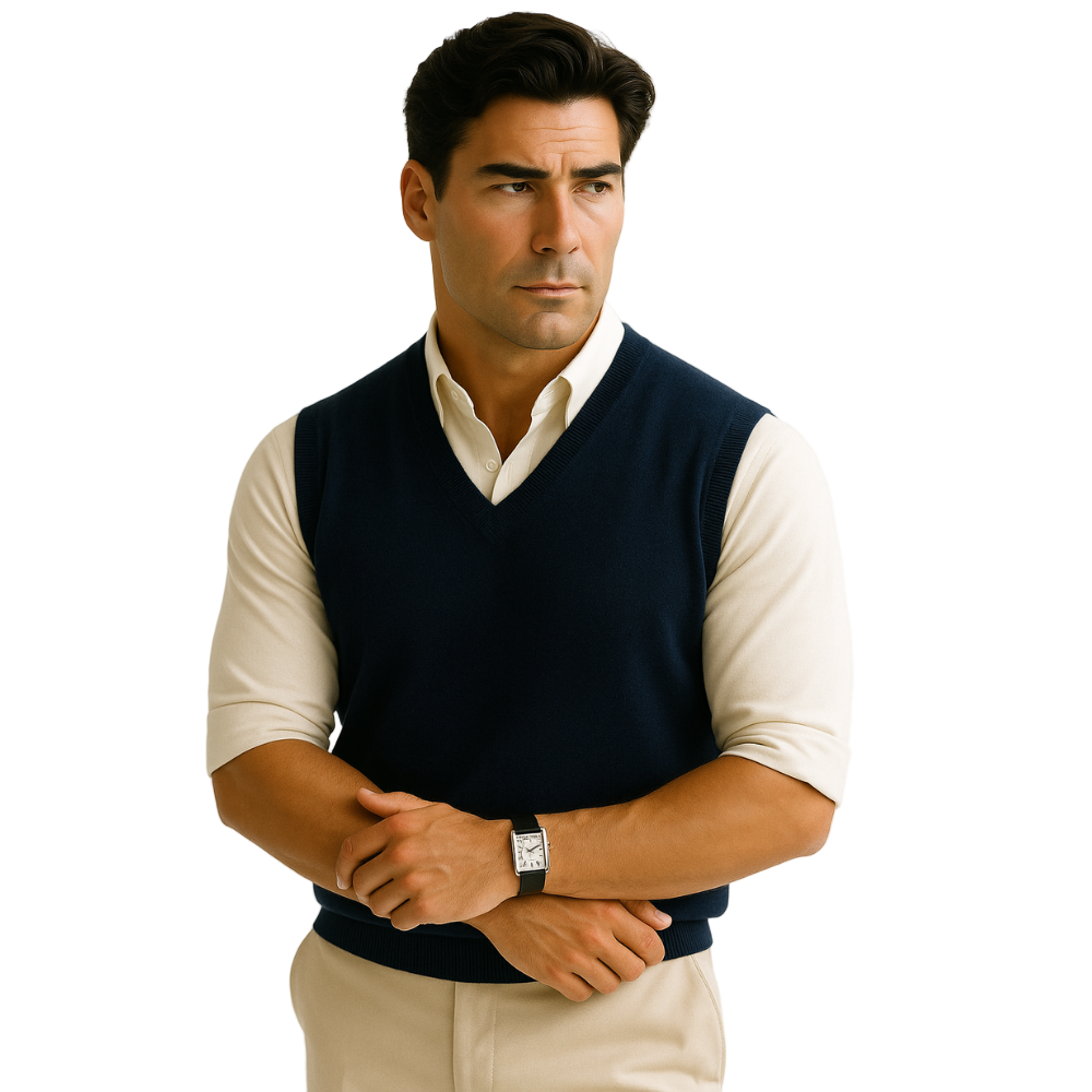 The Oxford Wool Vest