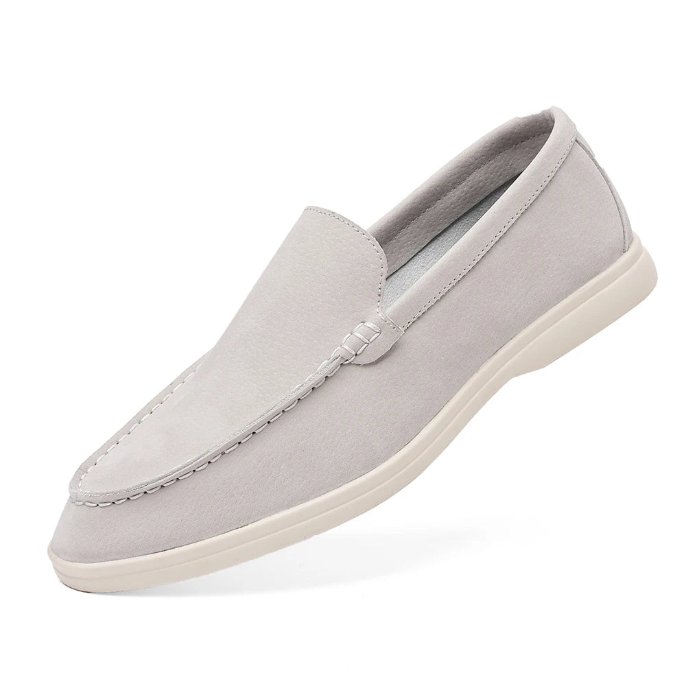 The Santorini Suede Loafers